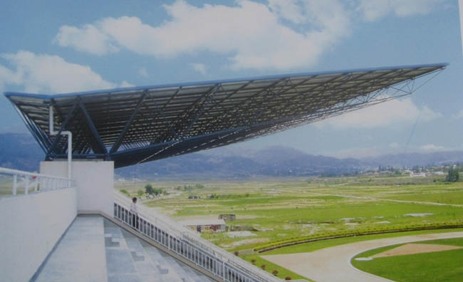 睢宁体育场看台网架工程